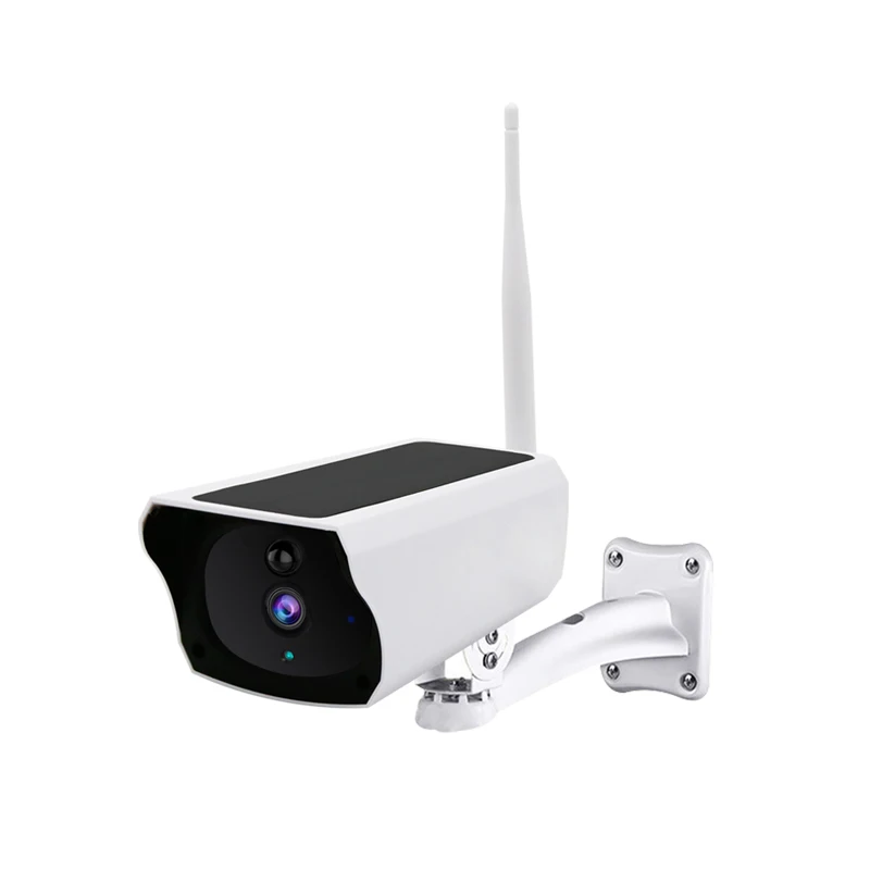 Low Power 1080P Wireless Home Security System Rechargeable Bullet Outdoor Solar Camera