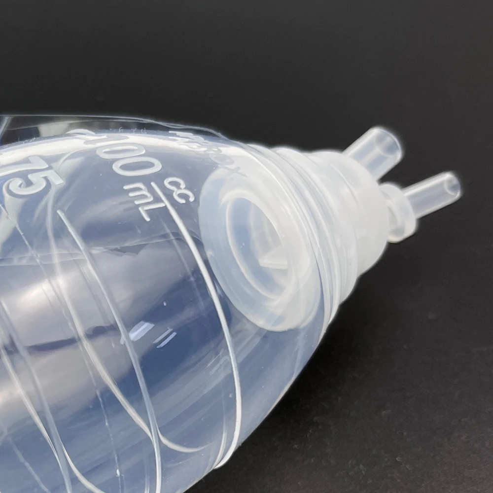 Closed Wound Drainage System 100cc Silicone Bulb Evacuator Kit