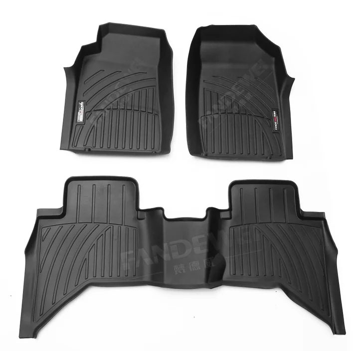 Best selling Car Floor Liner Rubber Automotive Car Floor Mats Carpet for TOYOTA HIGHLANDER LC150 LC200 LC300