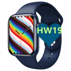 High Quality Health Tracker Hw19 Smartwatch Custom Wallpaper Wristband Waterproof 1.77 Full Screen Smart Watch