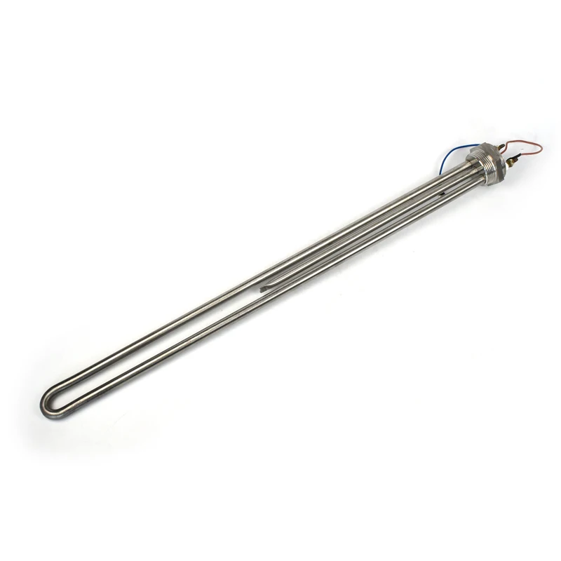 BRIGHT 12*600Mm 230V 4500W Industrial Electric Flange Tubular Immersion Heater For Water Heating