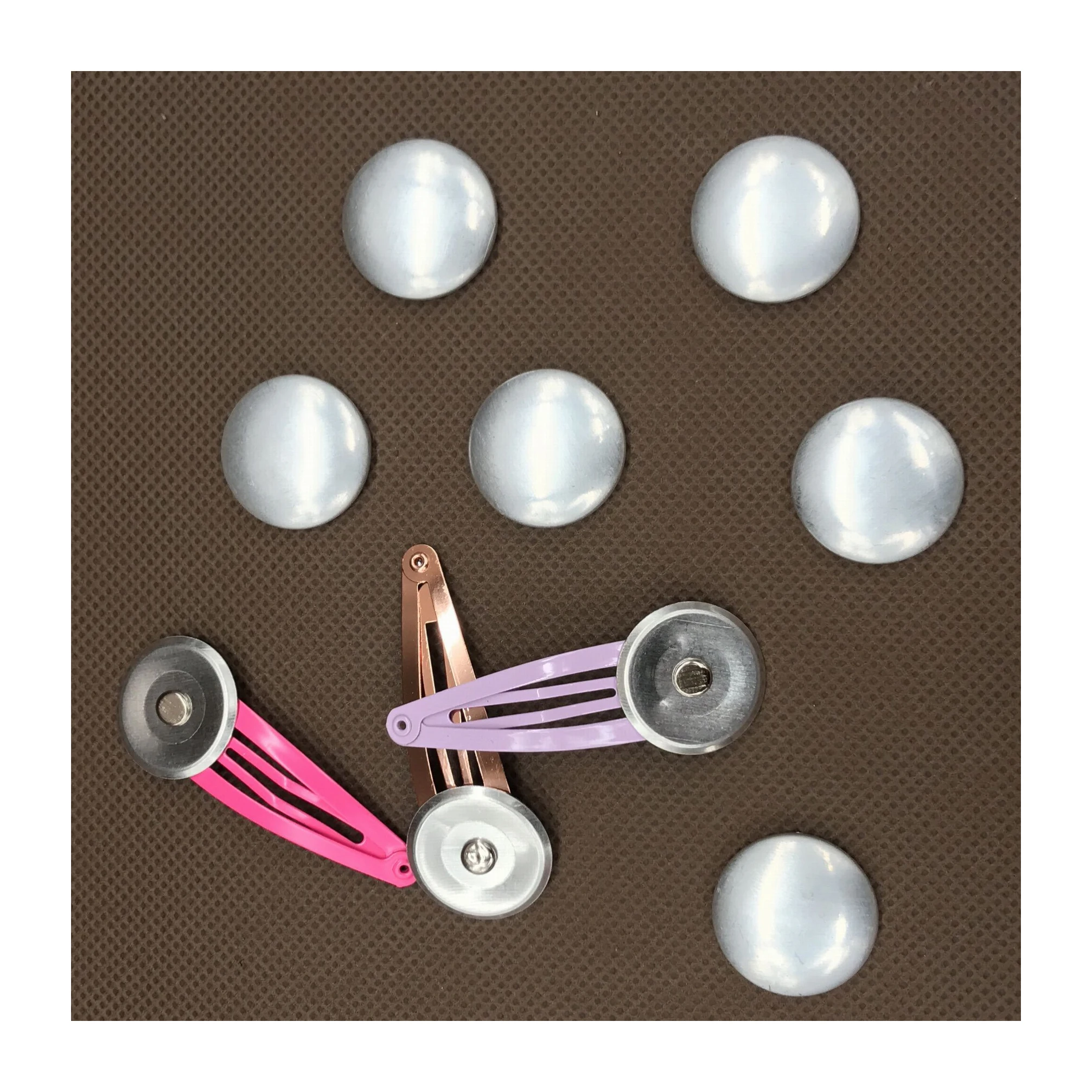 self cover button clip