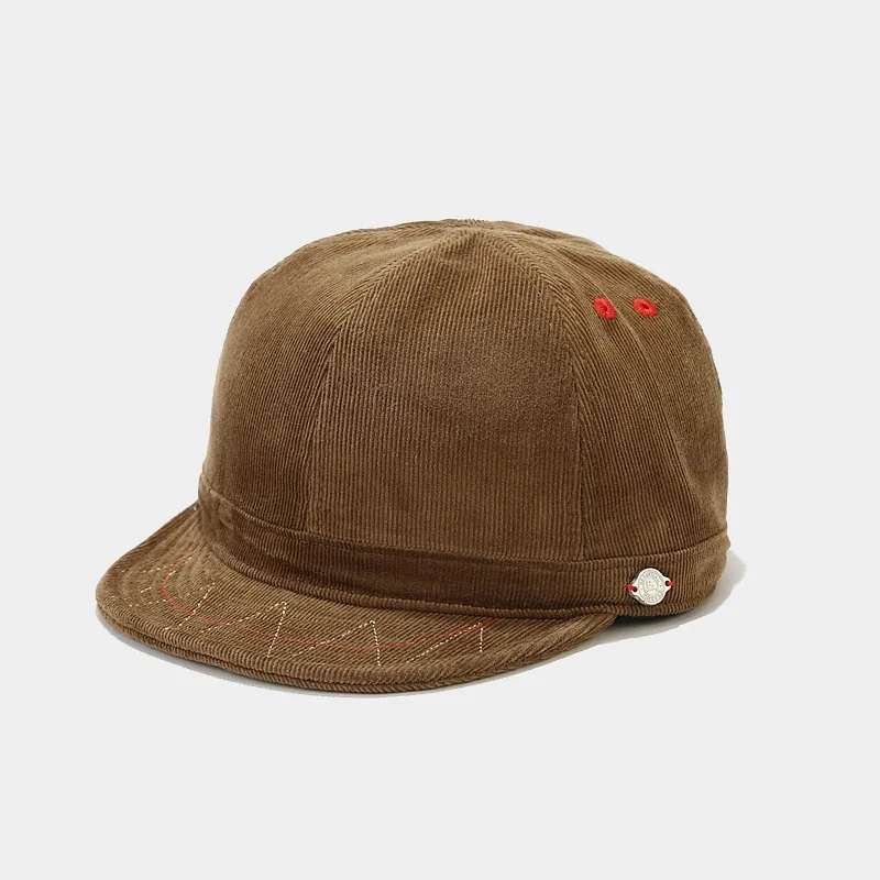 Good Quality Adjustable Jazz Hat Metal Bull Head  Fashionable Western Snapback caps Featuring Velvet Fleece Tropical Character