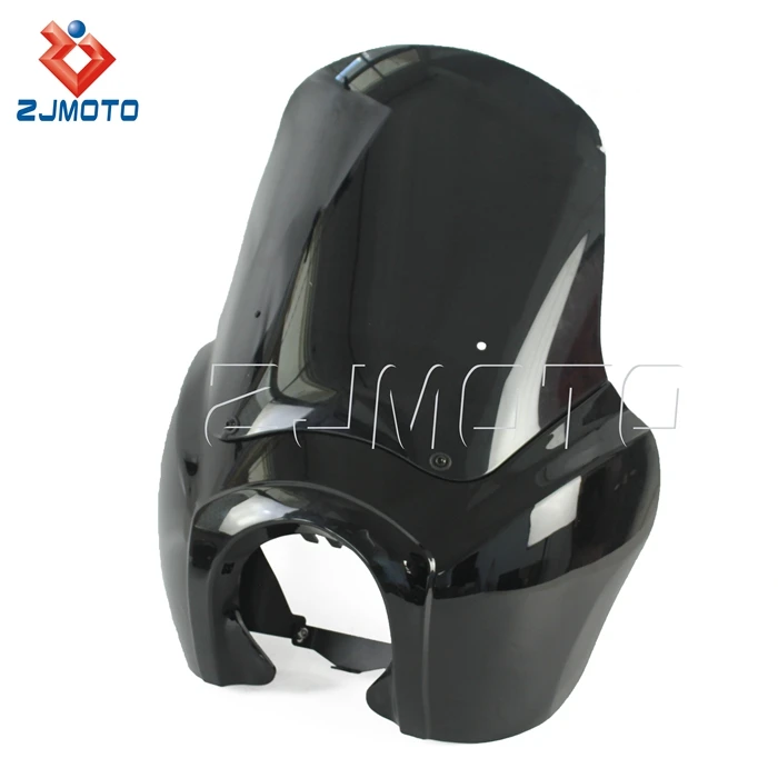 Передняя фара для мотоцикла T-sport лобовое стекло Harley Dyna Street Fat Bob Low Rider FXR FXDXT