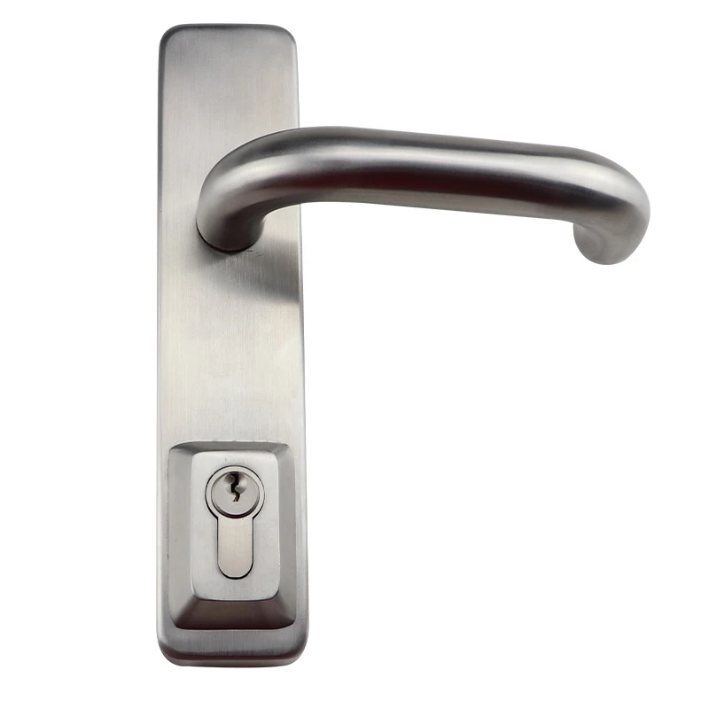 Best Door Handle Lever Lock Entry Lever Outside Trim Handle Lock For Panic Exit Device