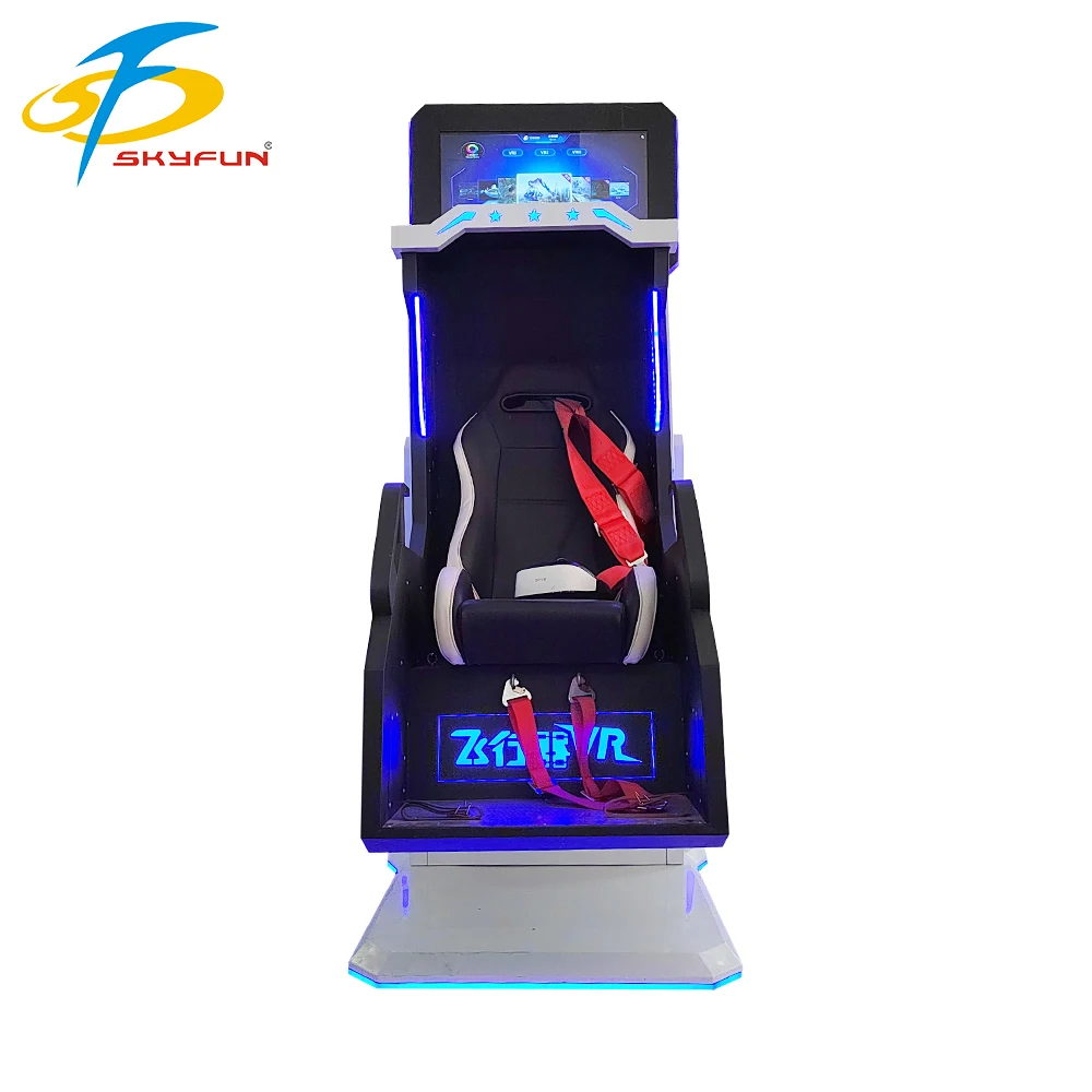 skyfun 9d vr simulator manufacturer vr 360 flight simulator rotation 360 machine