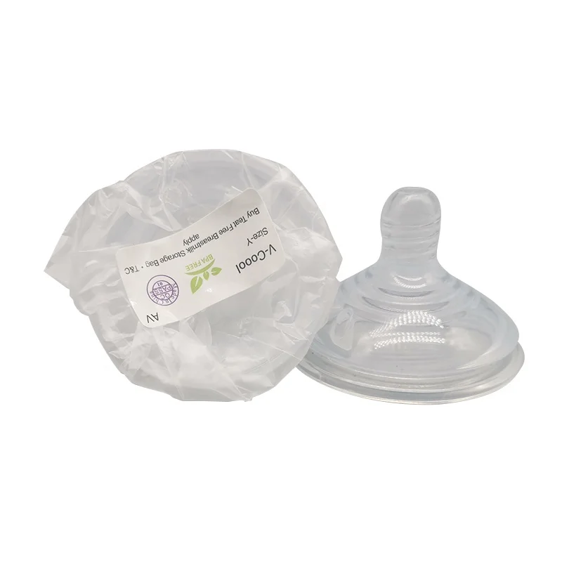 
V-Coool Baby Pacifier Silicone Baby Feeding Bottle Nipple 