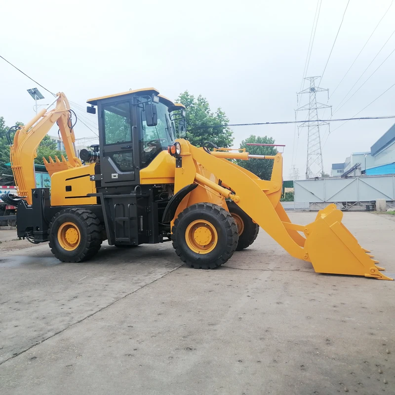 Ce/Epa Engine Large Mini Retroexcavadora Farm Tractor Backhoe Excavator Loader 4x4 Backhoe New Diesel