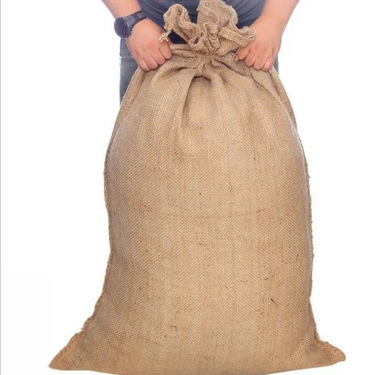 Customizable Size High-strength Coffee Bean Burlap Bag Flood Control Bag Grain Bag