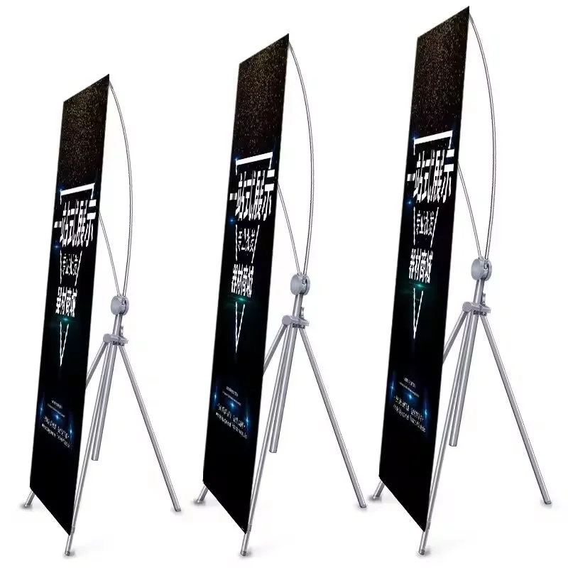 Decoration Good Bless Display Backdrop Back Advertising Korean Portable X Stand Banner Vinyl Banner 60*160cm