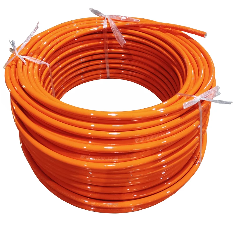 high pressure flexible thermoplastic hydraulic hose fiber braided 100 r8 hose