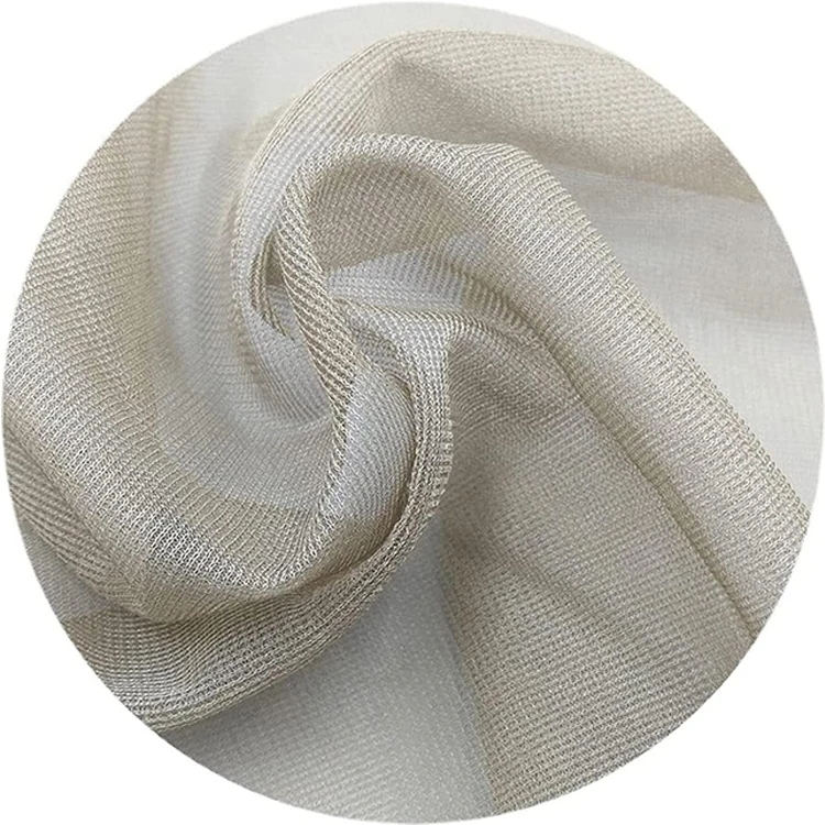 Hot Sale Better Shielding 100%silver Tulle Mesh Fabric Y Shield Emf Protection Rfid Blocking For Tent Mosquito Net Canopy