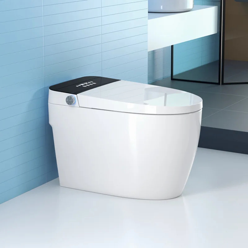 Chinese intelligent automatic commode water closet wc composting ceramic one piece toilet smart bowl