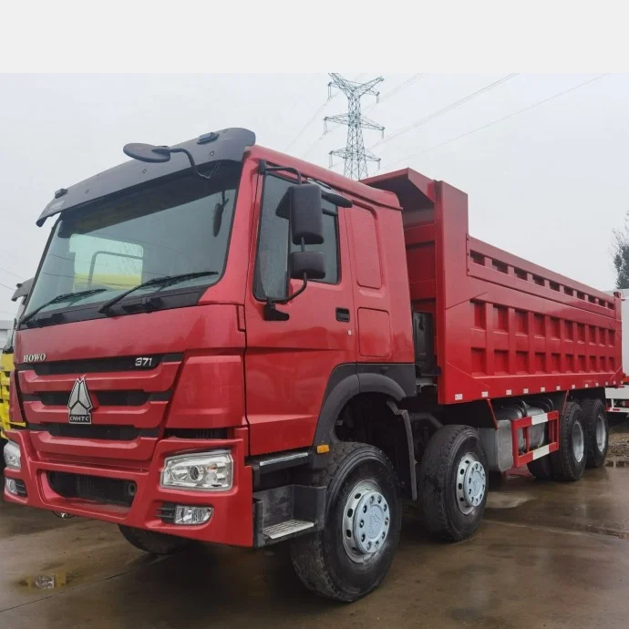 Liangshan Used 8x4 second hand  sinotruk Howo 371HP 375HP Dump Truck Tipper truck