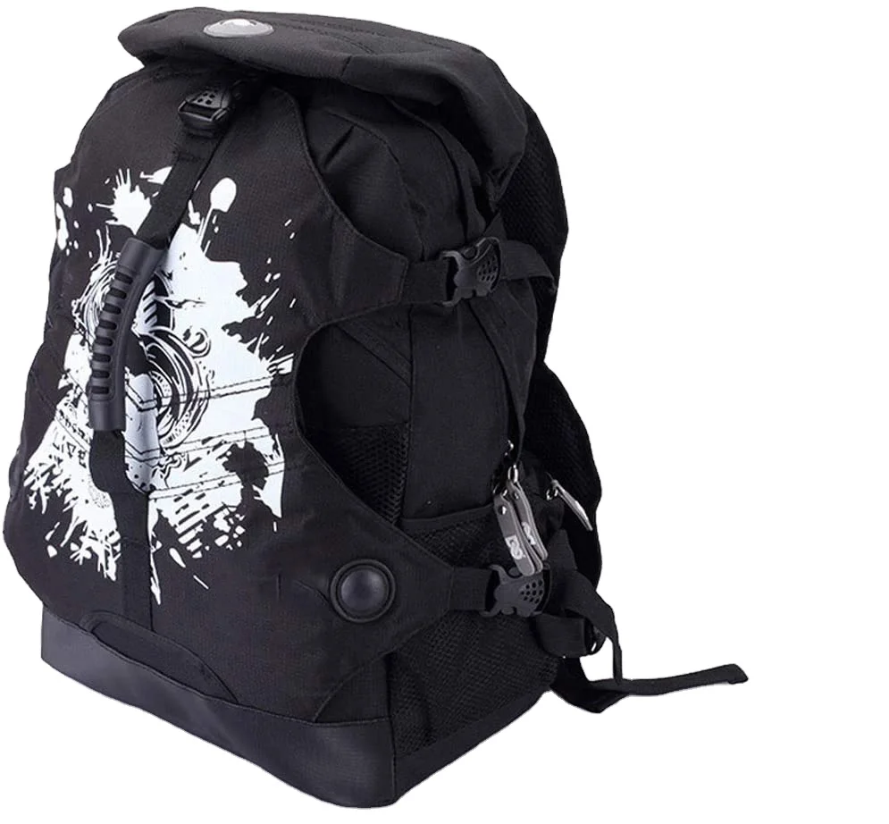 Racing inline speed skating bags Ice Blade Skate backpack hold inline skates