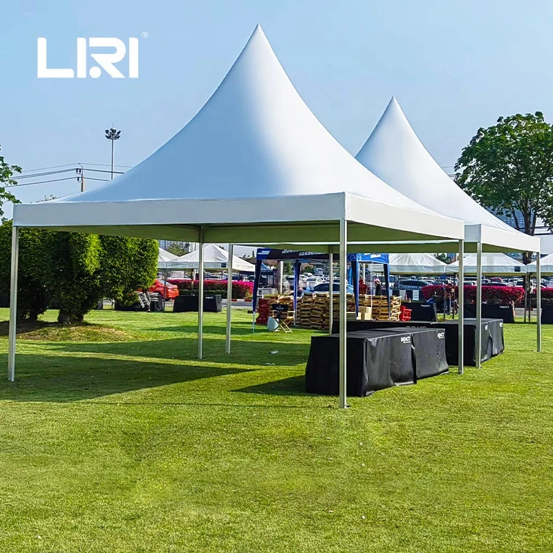 Factory Price White Aluminum Frame Canopy 5x5 Pagoda Gazebo Tent for Sale