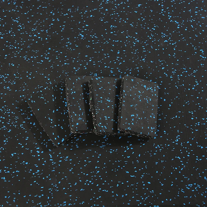 China Manufacture Durable Gym fitness center interlock rubber floor tiles/Soundproof Rubber Underlayment/Rubber Mats