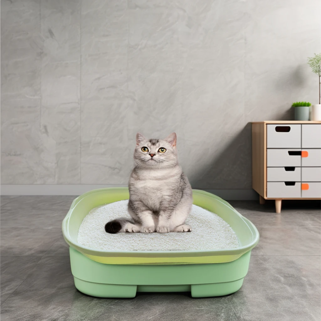 Biodegradable Corn & Cassava Cat Litter with Outstanding Clumping Action