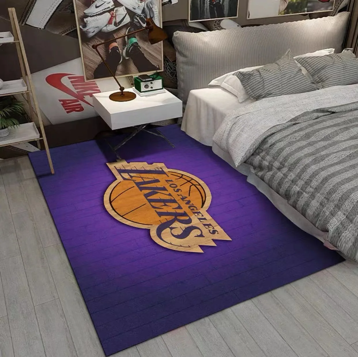 Баскетбольный коврик NBA прикроватный для спальни мальчиков модный гостиной дивана чайного столика дизайнерские коврики игровой
