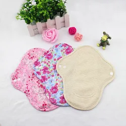 Mumsbest private label organic cotton reusable washable pads cloth women menstrual pads