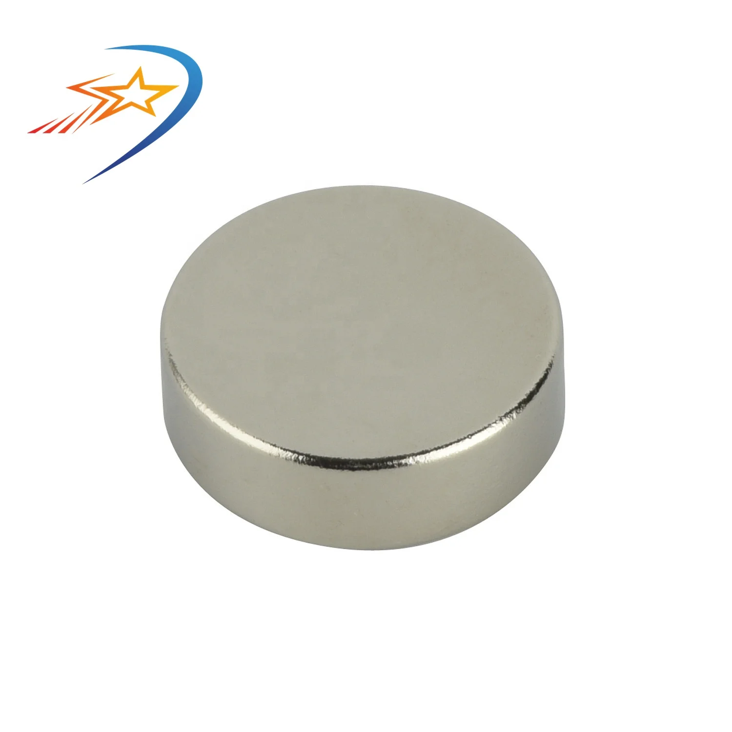 Неодимовый дисковый магнит, диаметр 15 мм x 5 мм, от производителя NiCuNi coating