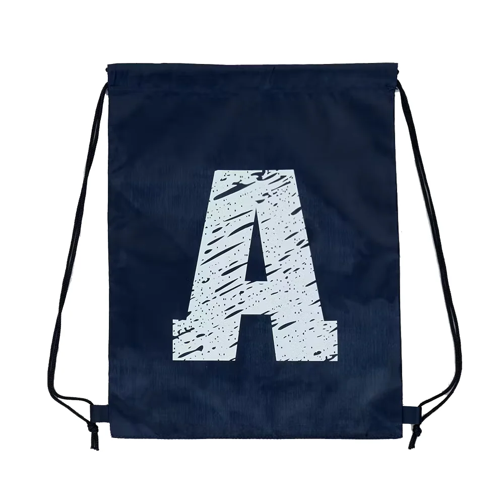 Heavy Duty Sport Equipment Storage Bag Mesh Drawstring Bag for Beach Swimming Kids Swim Bag Moana Blue