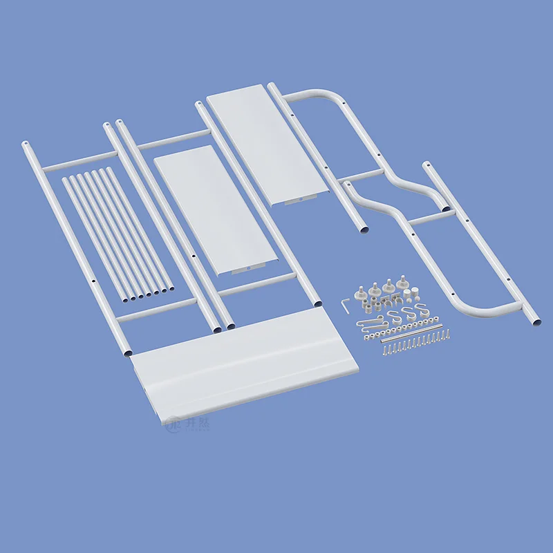 Custom 3-Layer Toilet Rack Metal Bathroom Three-Tier White Bathroom Shelf And Organizer Storage Toilet Shelf Bathroom