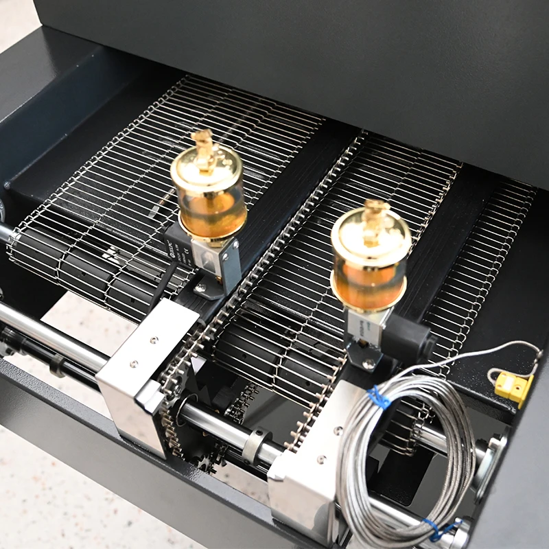 Stable Temperature Belt Reflow Oven Machine YX835 with 8 Temperature Zone for SMT Production Line