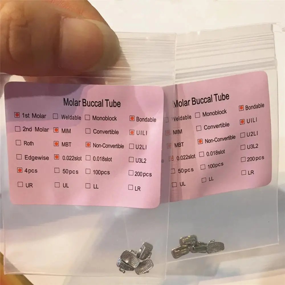 HOT CE/ISO Dental Orthodontic Molar Buccal Tube best offer low price