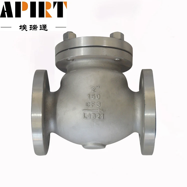 Фланцевый обратный клапан из нержавеющей стали 4 дюйма 150 фунтов