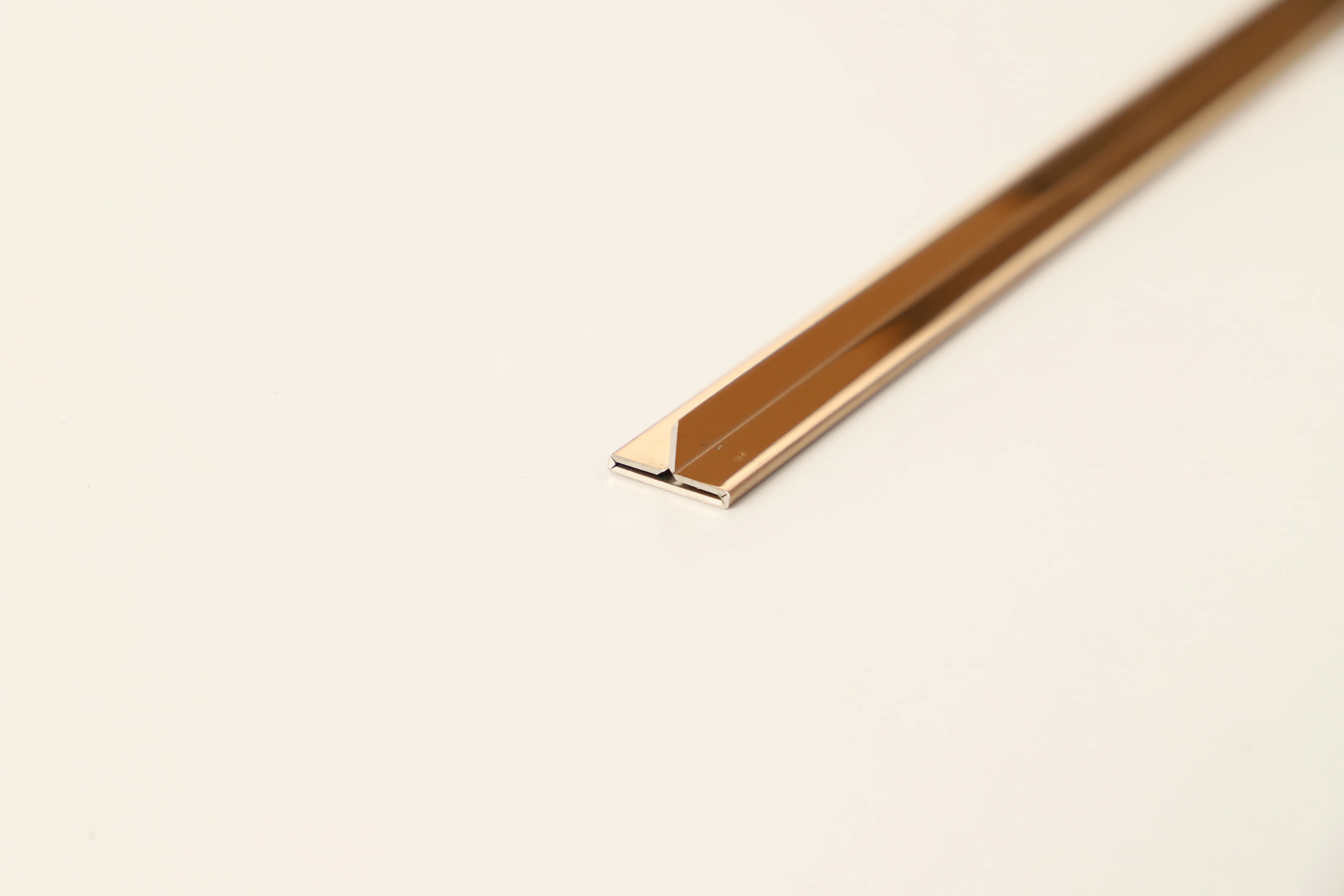 Stainless Steel Decorative Wall Edge Tile Trim Floor Metal Inlay Steel T Shape Profile