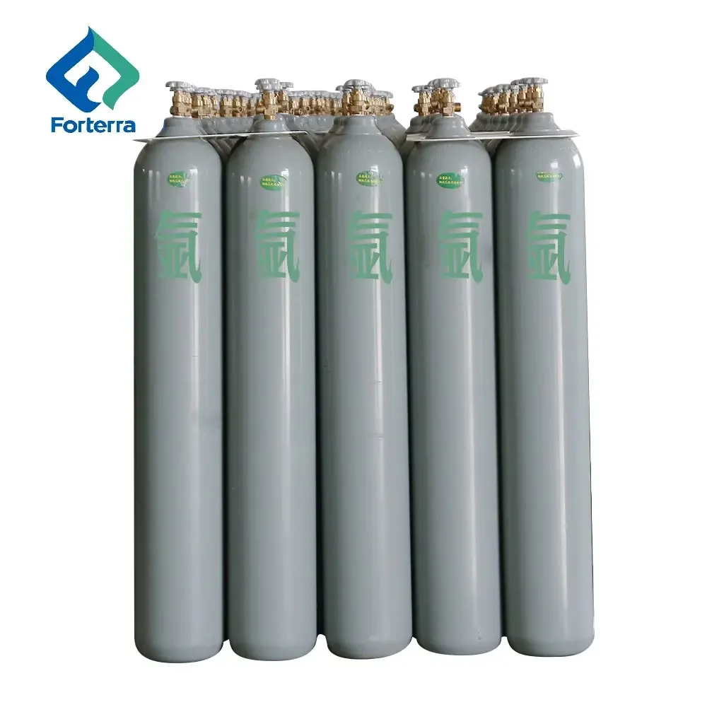 Hot Selling ISO9809 Standard Professional Industrial Empty 40L 47L 50L 150 bar Seamless Steel Gas Cylinders For Various Gas