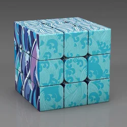 Hot Sales Magic Cube 3x3x3 Stickerless macaron Speed Puzzle magnetic set Cubes Toys bundle 2x2 3x3 4x4 5x5 led display