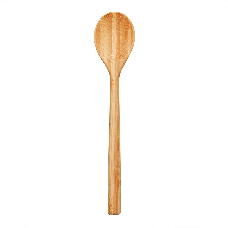 FLYWOD Kitchen Tools Wholesale Premium Bamboo Kitchen Utensils Soup Bamboo Spoon