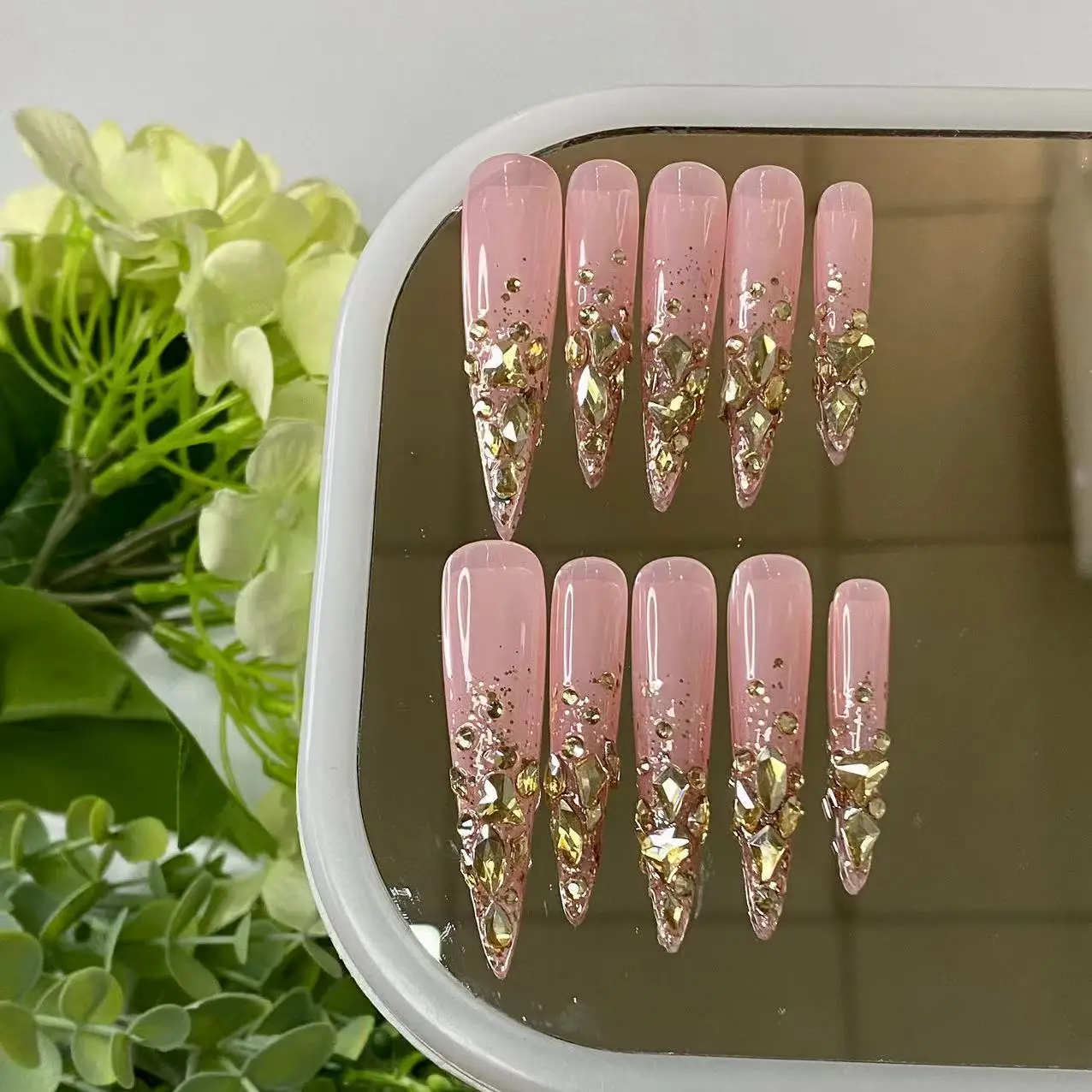 Press On Nails Full Cover Wear Armor Nail New Design Nail Art For Women