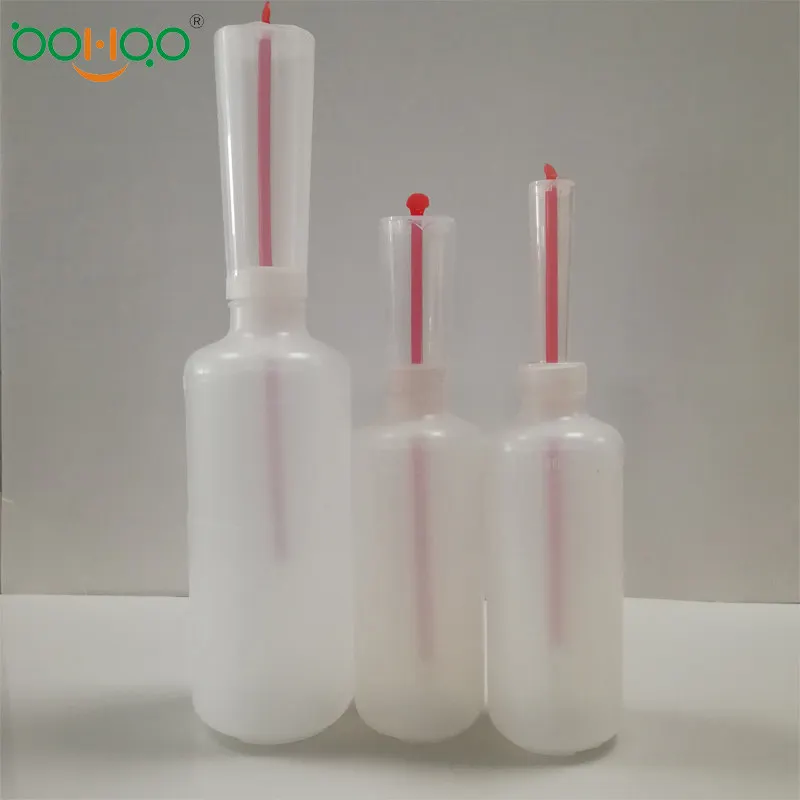 High precision Multi function  PP material hardner catalyst measuring bottle for chemical liquid