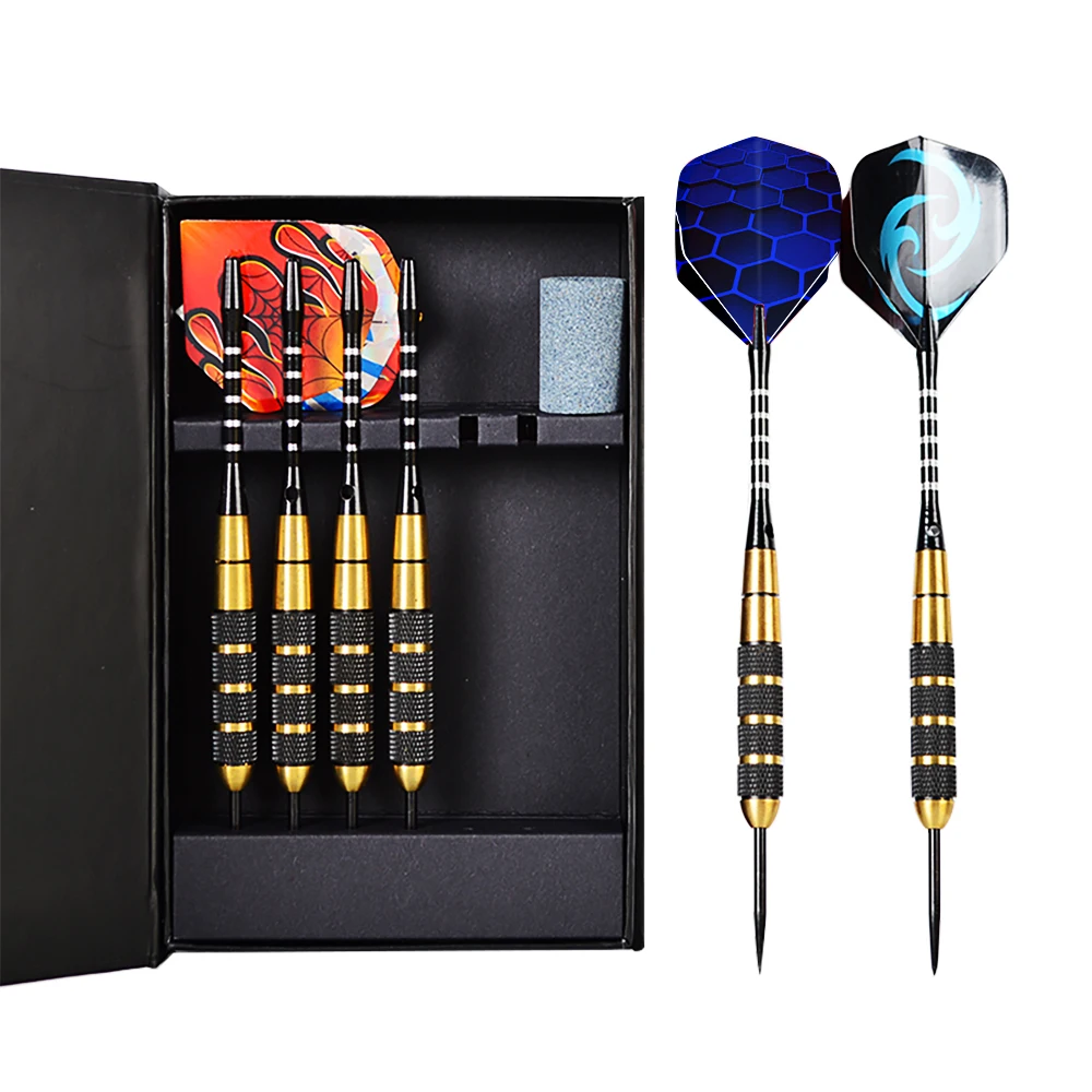 Оптовая продажа стальные наконечники для игры в Дартс 18 г/20 г/22g/24g алюминиевые сплавы + авиарейсов точилка инструмент протекторы начинающих дом