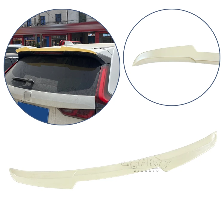 Wholesale New Fashion Auto Accessories ABS Carbon Fiber Rear Roof Tailgate Spoiler Wing For Honda CRV CR V EX 2022 2023