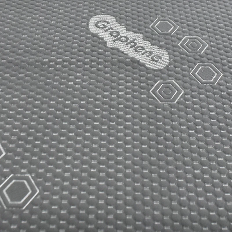 Luxury Anti-microbial Anti-static  Graphene Fiber Knitted Mattress Fabric Bedding cover