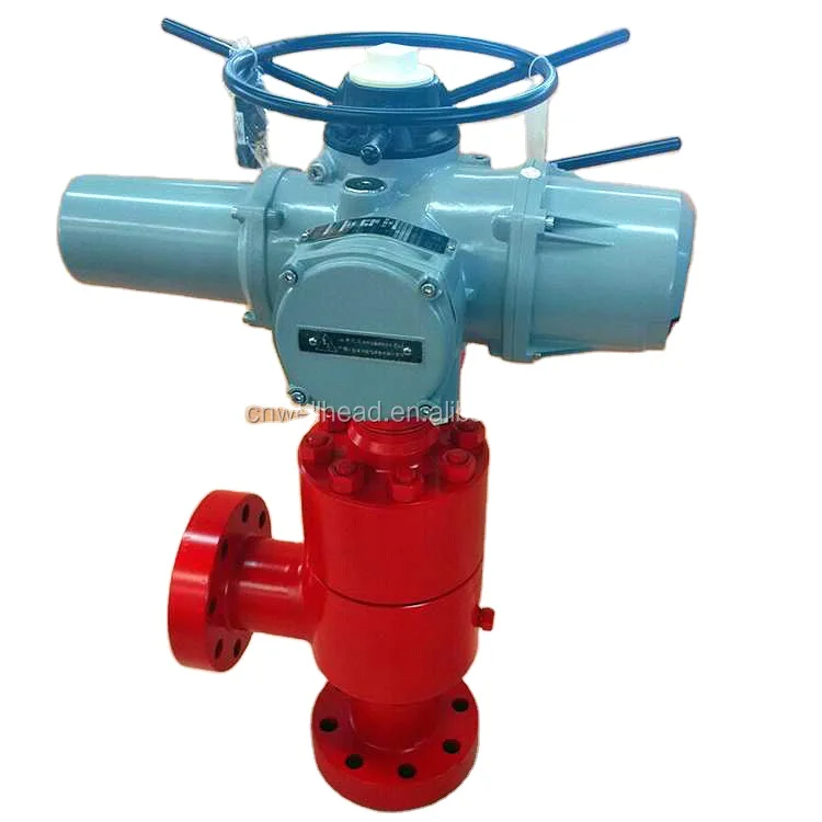 Recommend Api 6a High Quality Oilfield Wellhead Hydraulic Flange Adjustable Needle Choke Valve