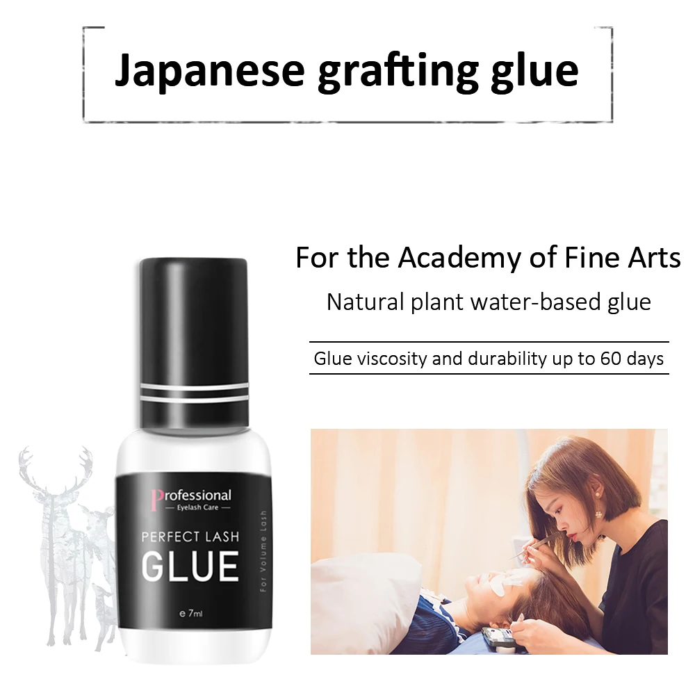 Extra Powerful Eyelash Extension Glue Lyon Lash 5ml Performance Glue 1-2 S Dry Time 6-8 Weeks Retention Black Adhesive Supplier