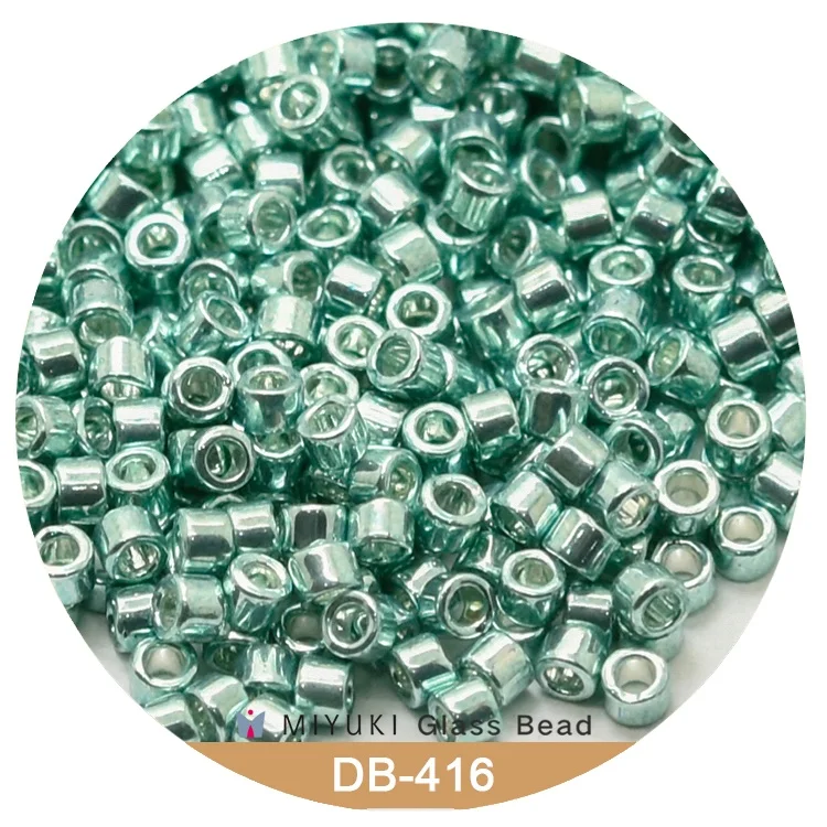 Miyuki Delica Beads 1.6 mm [20 Color Metallic 2 ]10g pack
