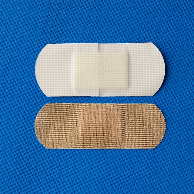 Life Premium colored Elastic Fabric Plasters, Brown Color First Aid bandage band aid strip