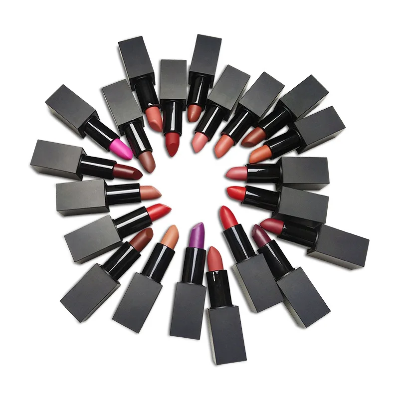 High Pigment Long Lasting 21 Color Cream Lipstick Red Nude Waterproof Magnetic Matte Lipstick