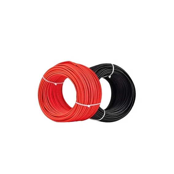 Photovoltaic dc Tinned copper conductor solar cable  4mm2  6mm2 10mm2 16mm2 for connecting solar panel
