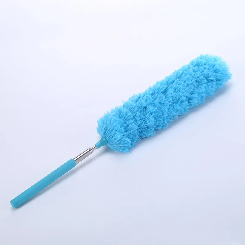 35 inches microfiber Duster with extension pole,Bendable head,Stainless steel pole multi-function keyboard bookcase car dusting