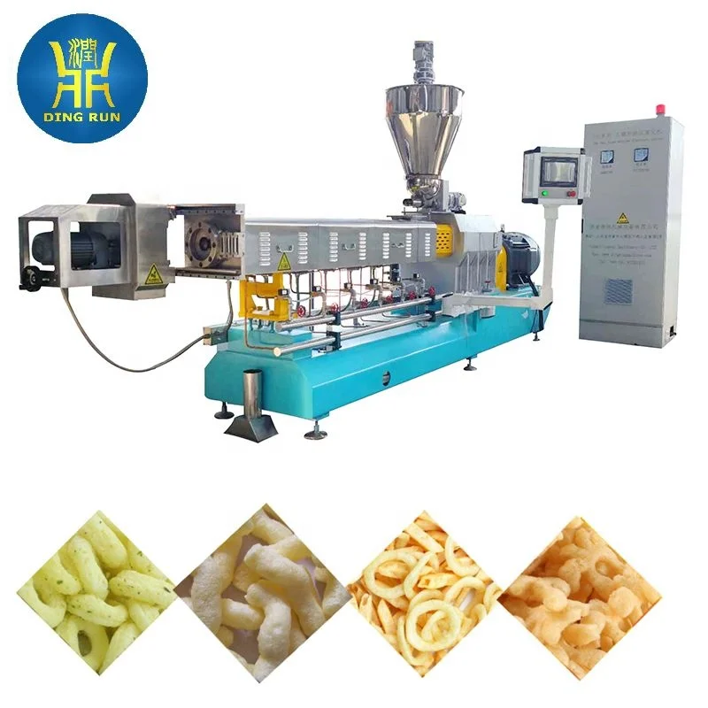Автоматическая Двухвинтовая машина для производства закусок