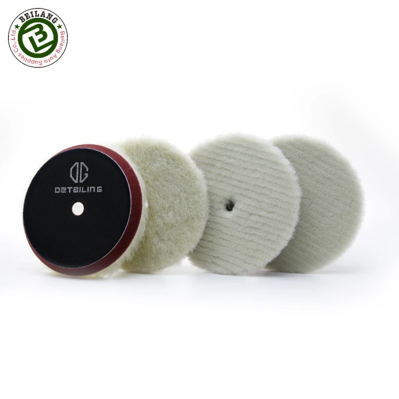 premium 6' wool polishing buffing car buffing wool pad Beilang polishing pad cleaner car polishing pad