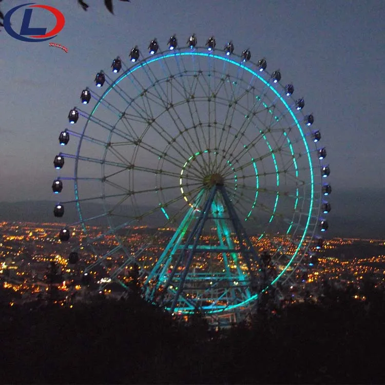 Attraction Hot Sale Customized Amusement Luna Park Rides Large High Big Ferris Wheel Rides Price for sale