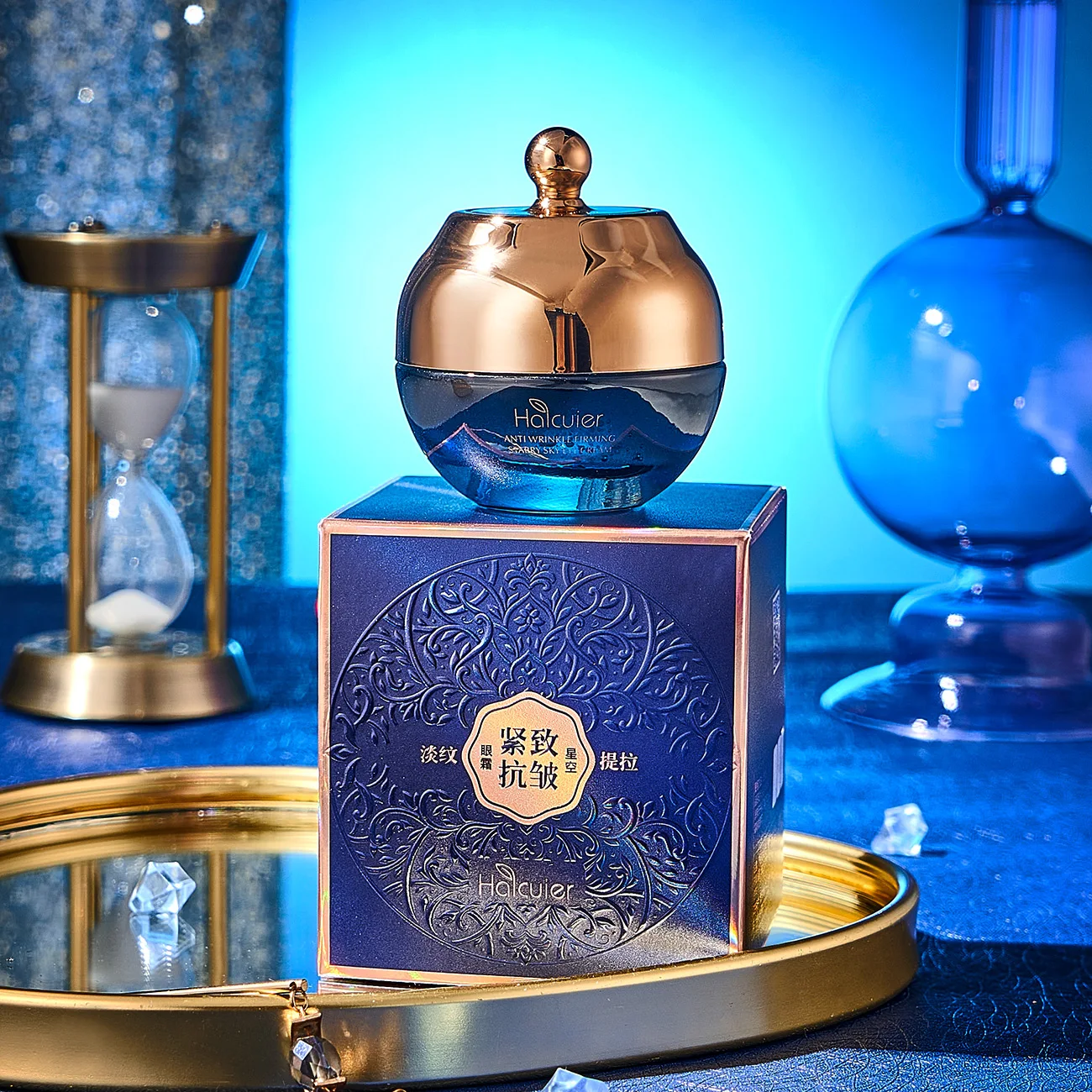 Wholesale  Eye Care Anti-Wrinkle Firming Hydrating Star under Eye Cream For Dark Circles antiaging cream for eyes skin care